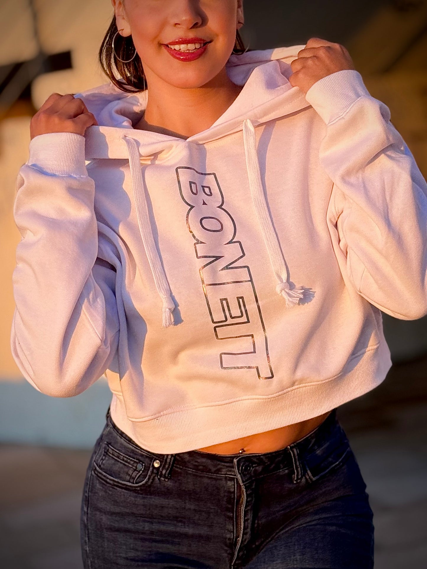 Poleron crop latino