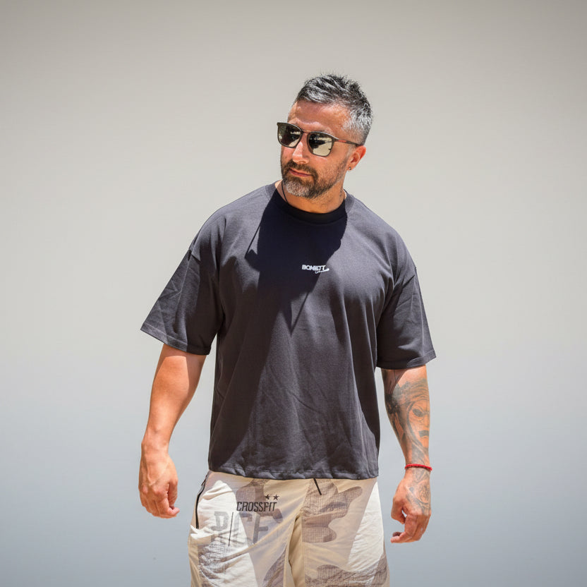 Polera OVERSIZE negro