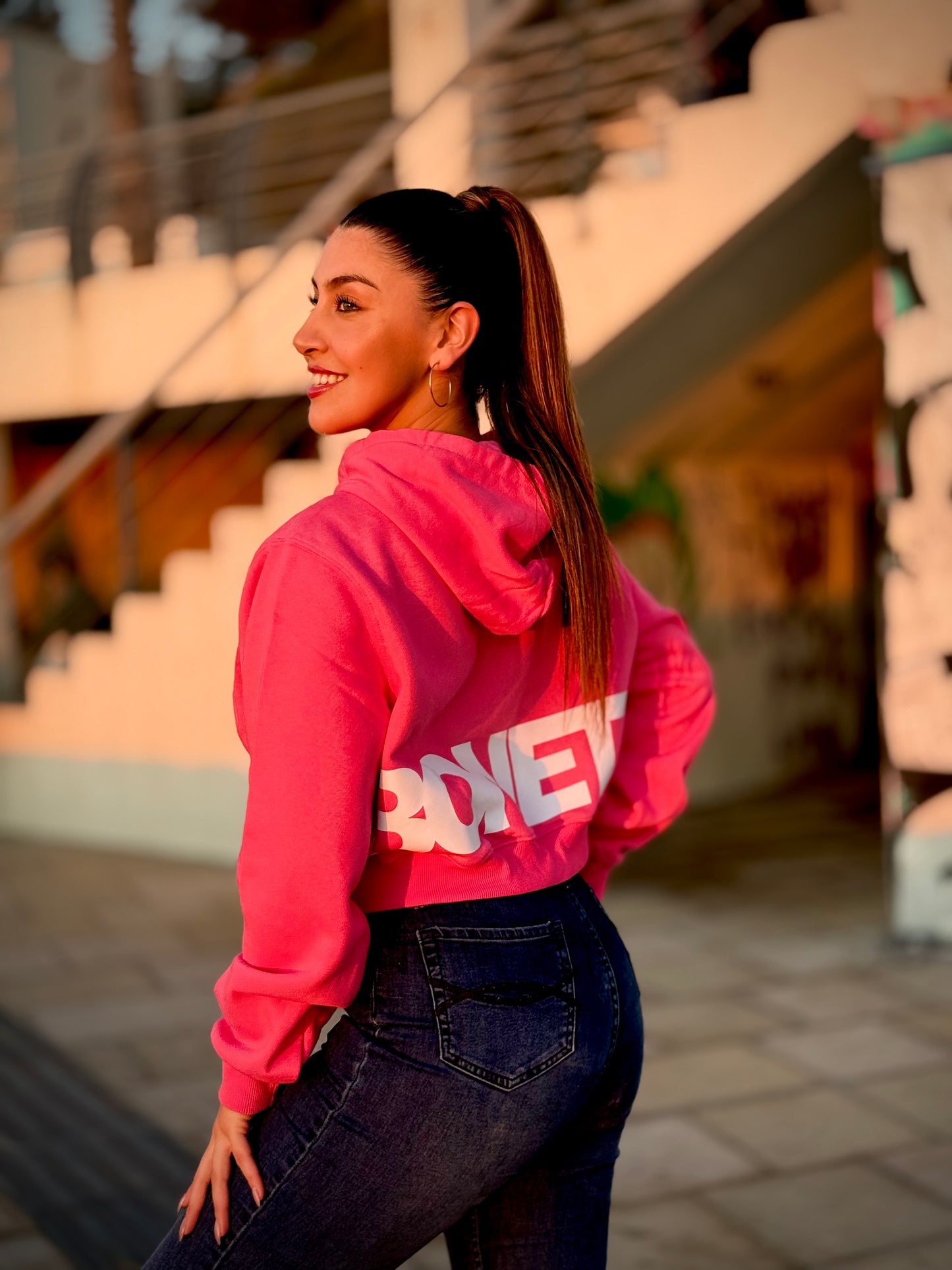 Poleron crop OVERSIZE
