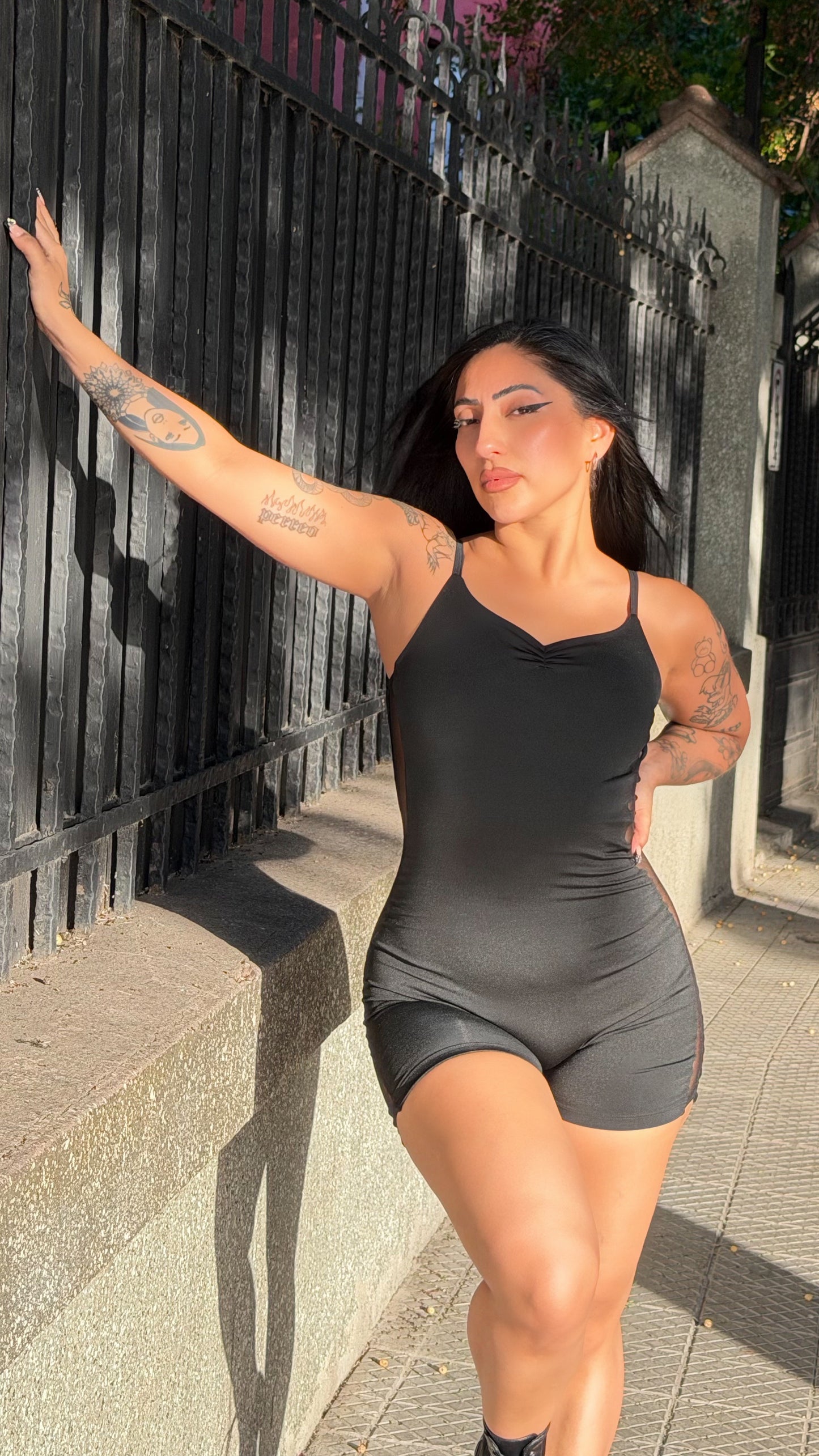 ENTERITO SHORT PIOMBO